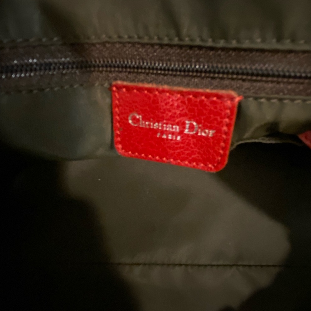 CHRISTIAN DIOR Vintage  Rasta Bowler - RARE - Picture 12 of 13